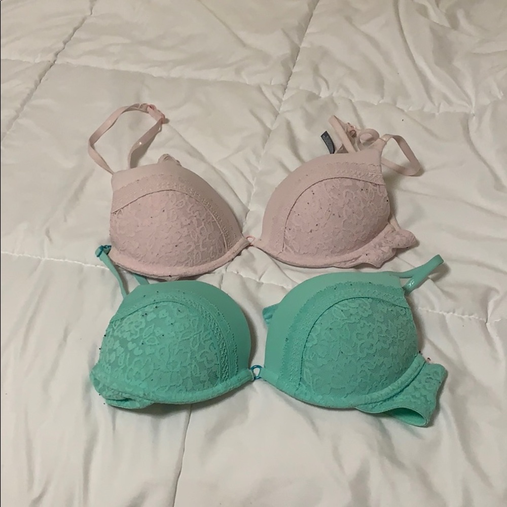 Set of 2 aerie push-up bras